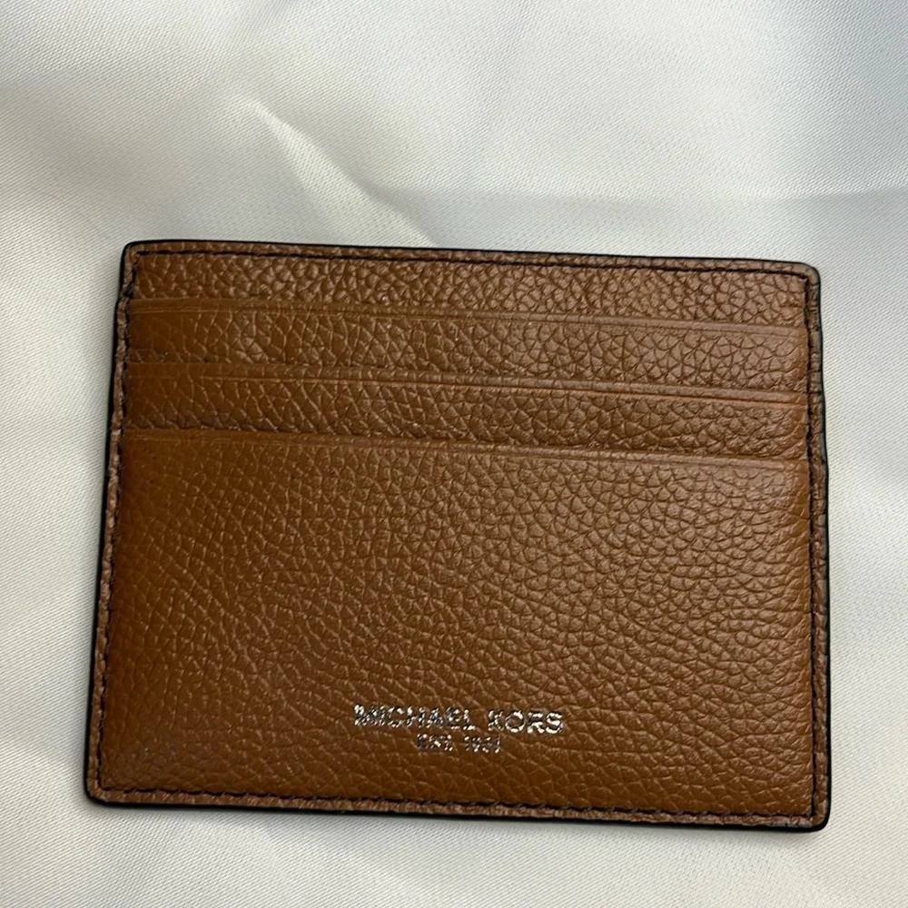 Michael Kors Wallet Brown Leather